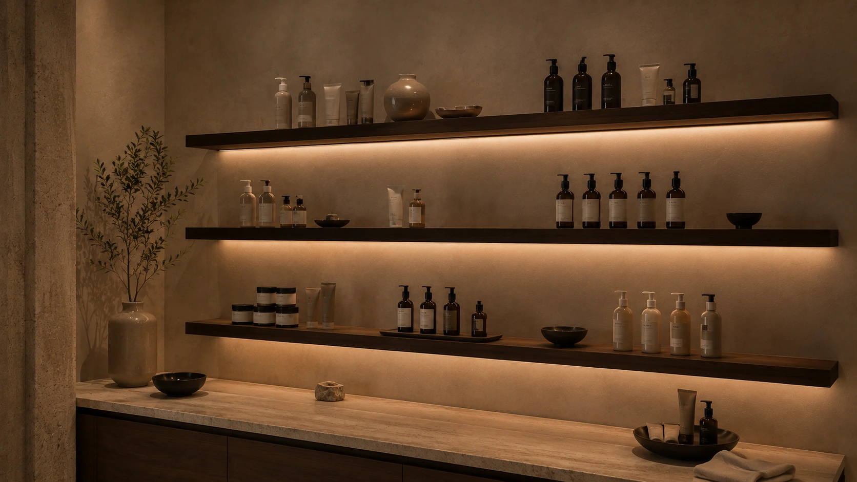 Gena retail wall