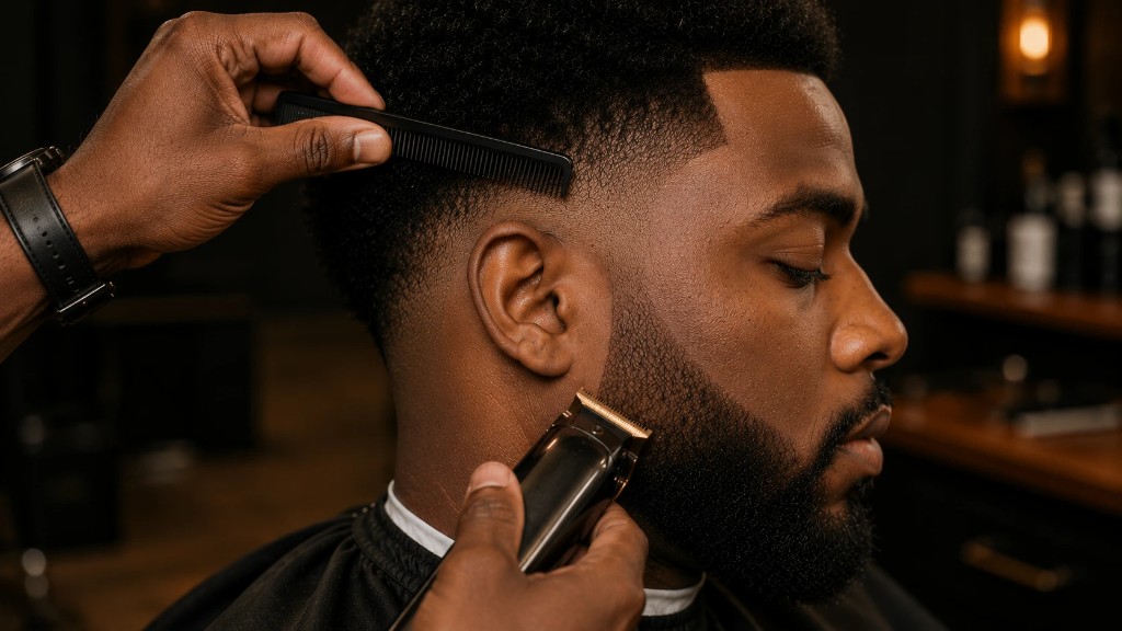Barbing and styling at Gena Beautique Bar