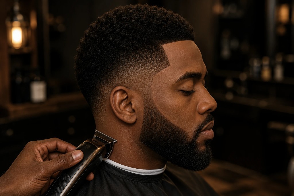 Barbing and styling at Gena Beautique Bar